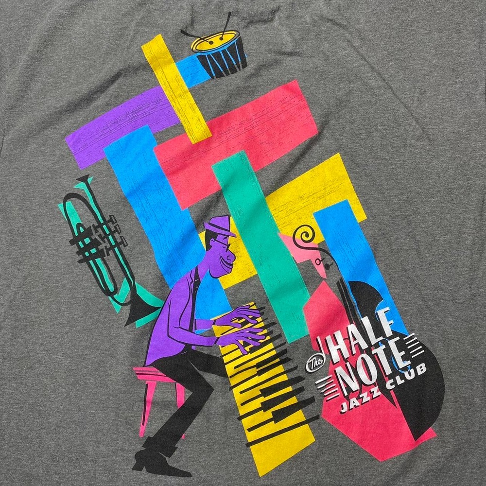 Disney Disneyland Half Note Jazz Club Pixar Soul movie shirt